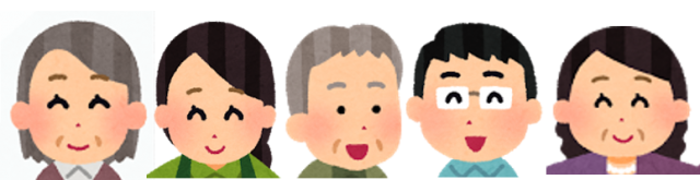 笑顔イラスト